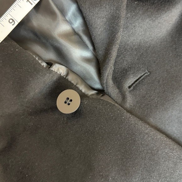 Sam Edelman Women’s Black Belted Wrap Wool-Blend Coat - Sz 12, NWT - Picture 7 of 16